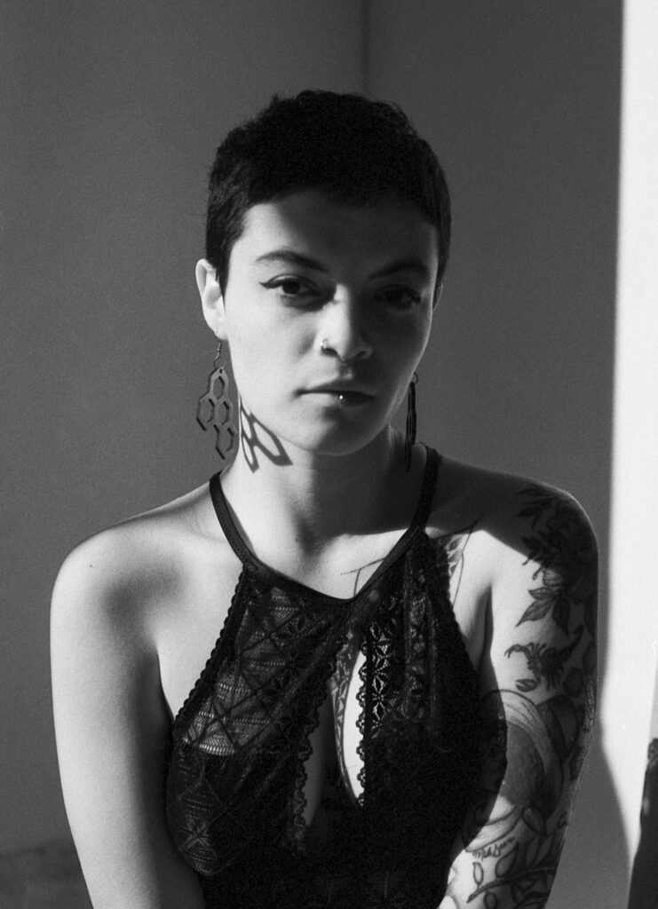 Studio photo session