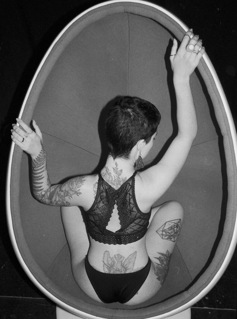 Studio photo session