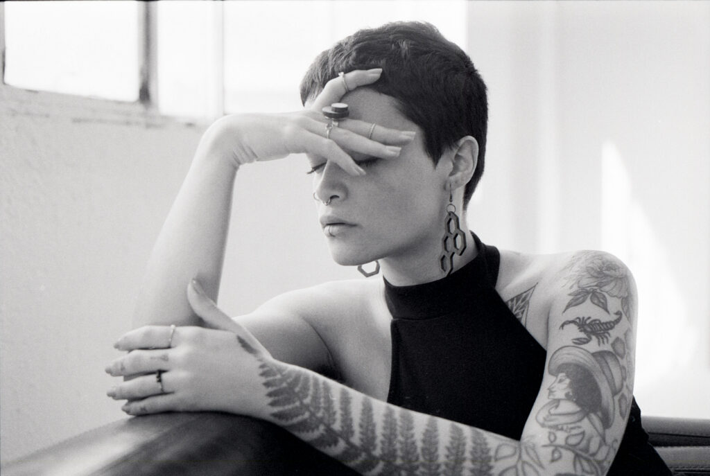 Studio photo session