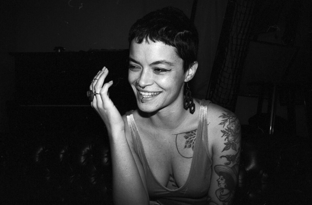 Studio photo session