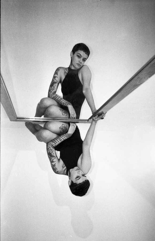 Studio photo session