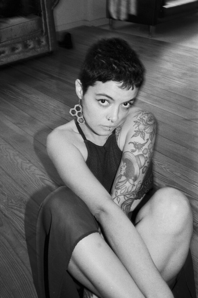 Studio photo session