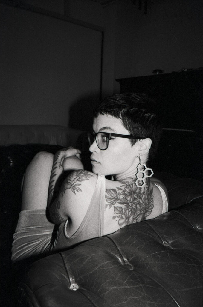 Studio photo session