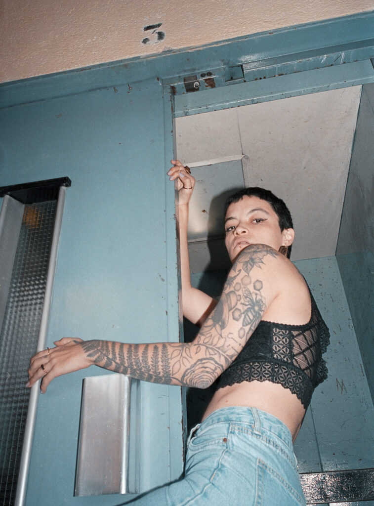 Studio photo session