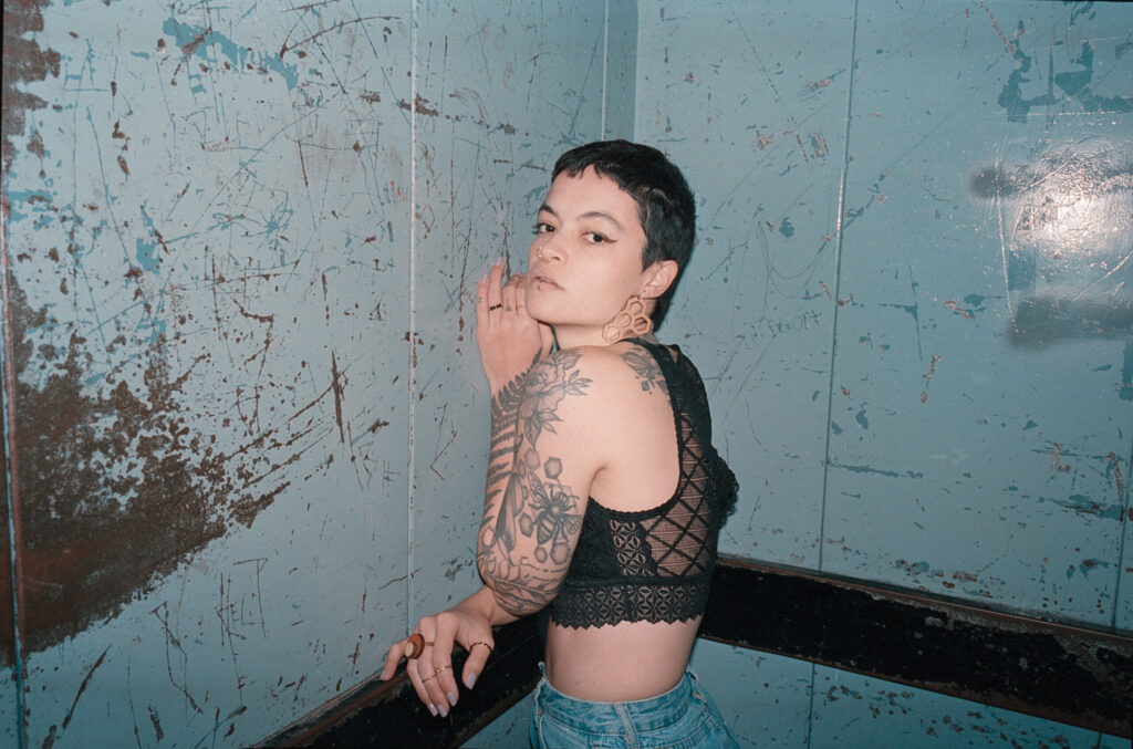 Studio photo session