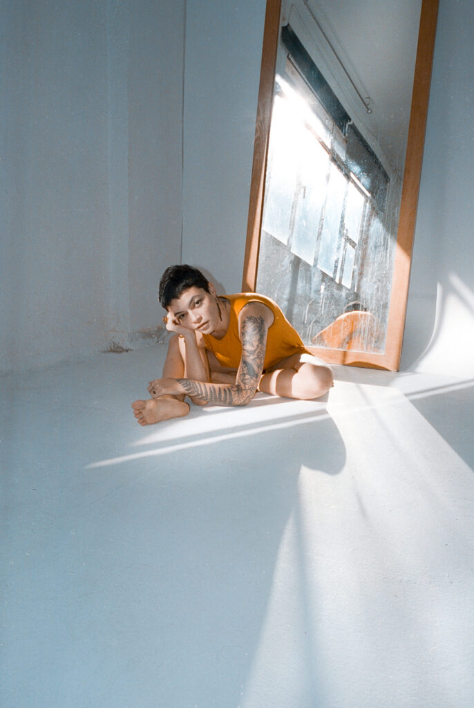 Studio photo session