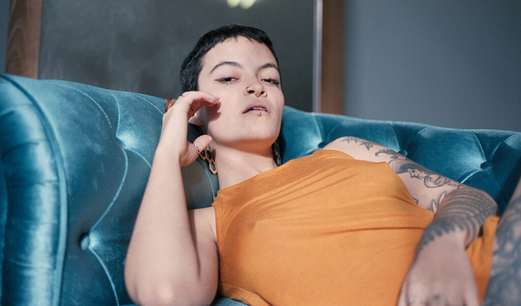 Studio photo session