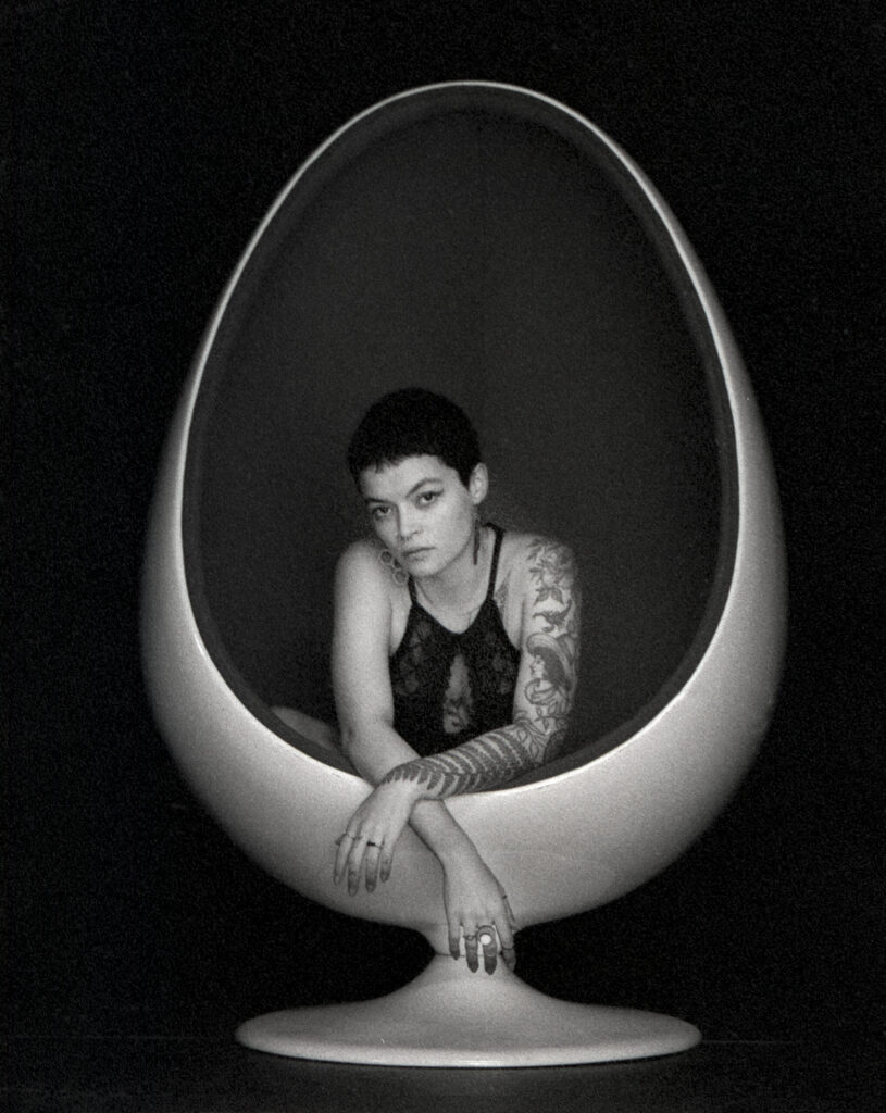 Studio photo session