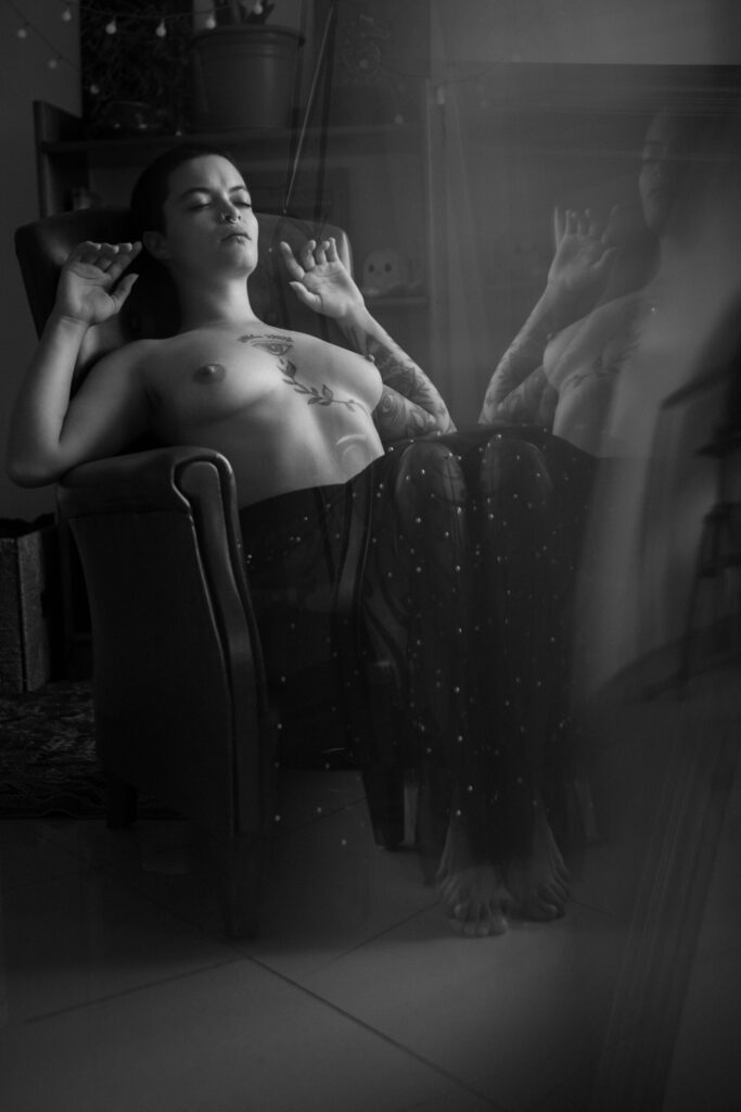 Intimate photo shoot