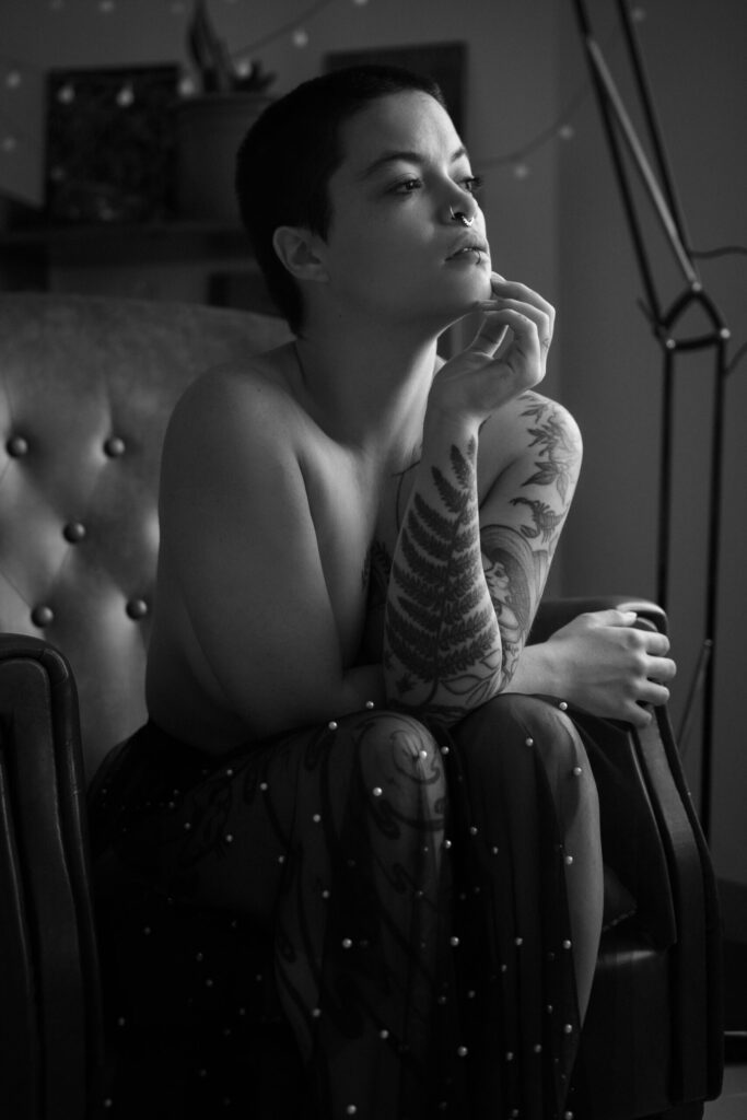 Intimate photo shoot