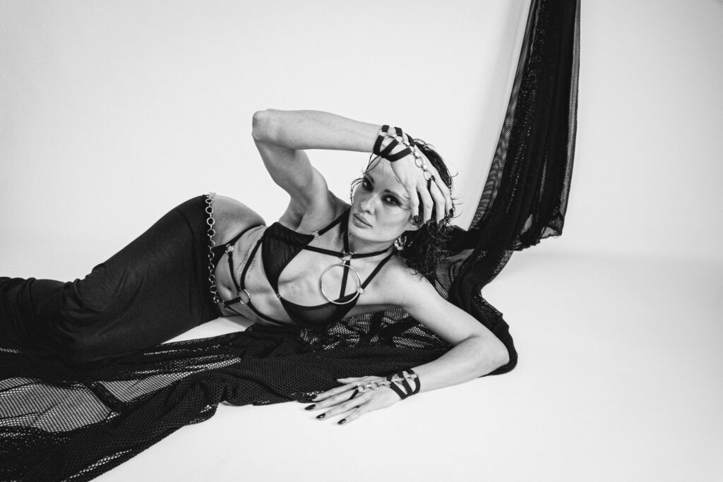 Photoshoot for lingerie brand