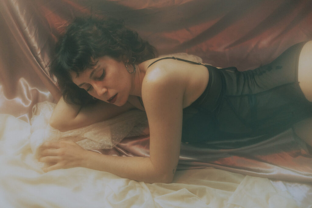 Intimate photo shoot