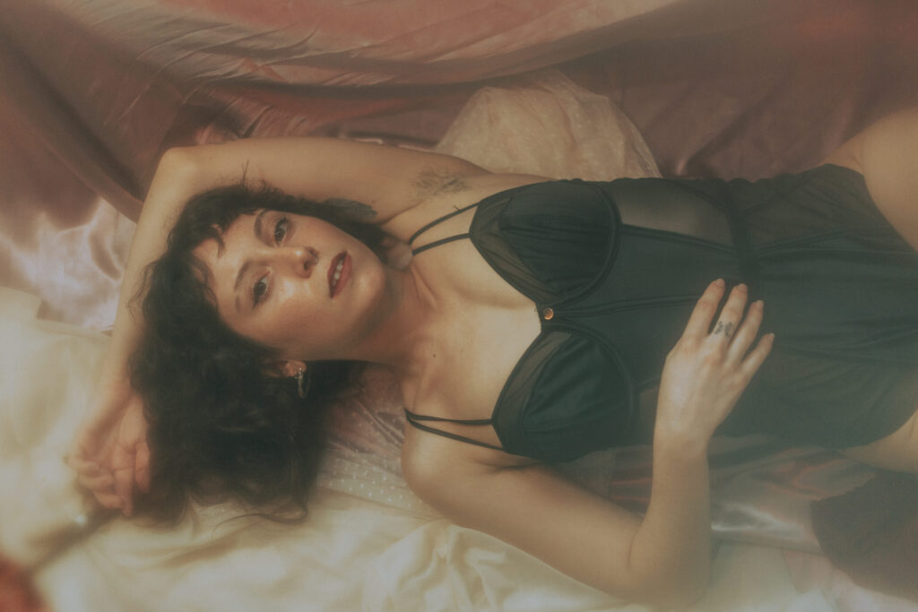 Intimate photo shoot