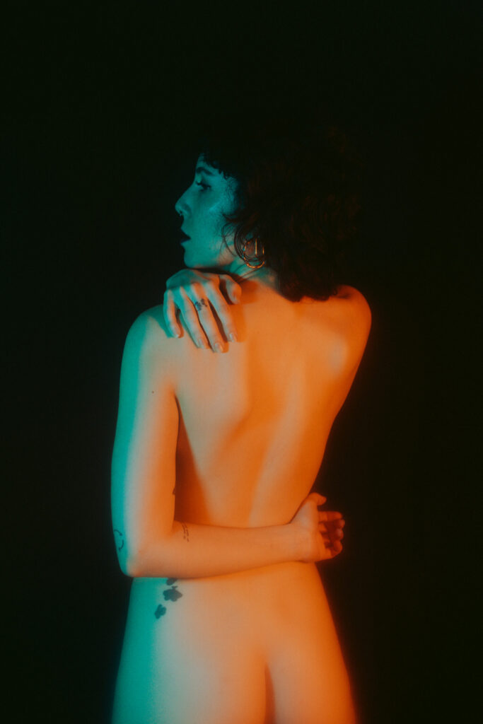 Intimate photo shoot