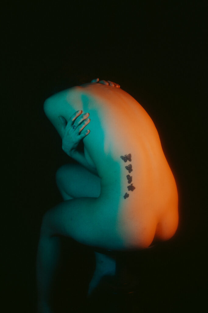 Intimate photo shoot