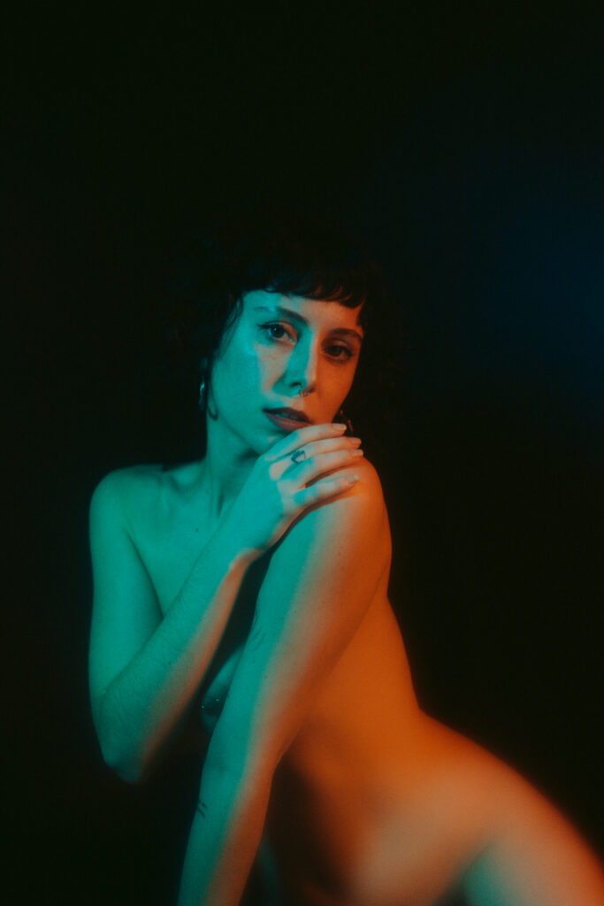 Intimate photo shoot