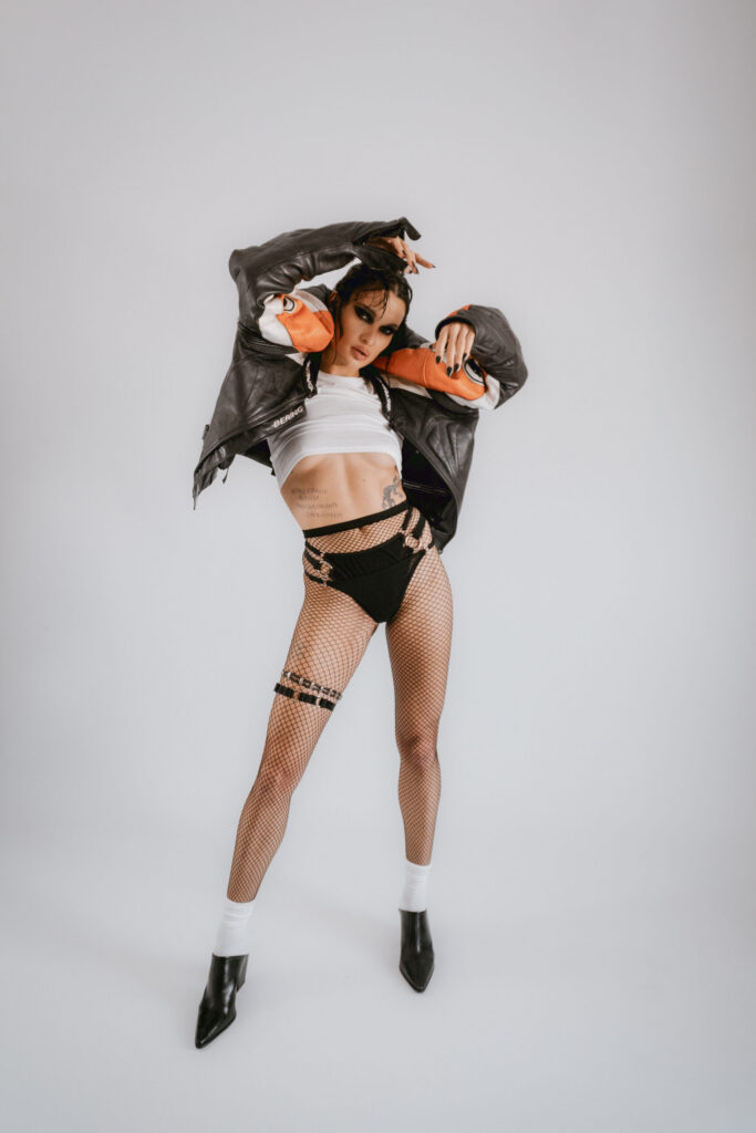 Photoshoot for lingerie brand