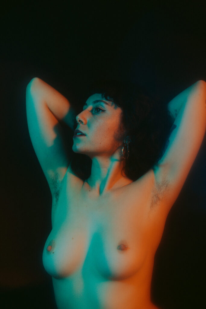 Intimate photo shoot