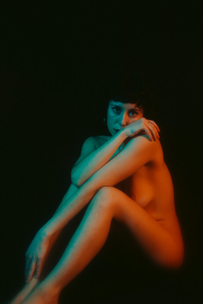 Intimate photo shoot