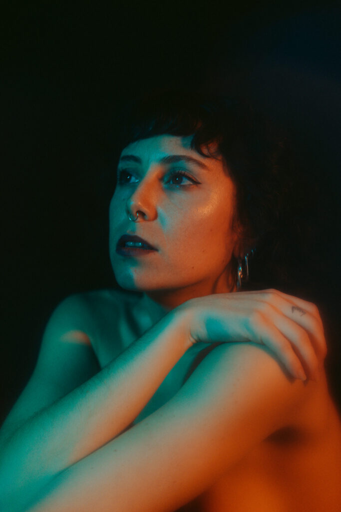 Intimate photo shoot