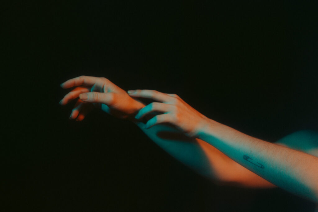 Intimate photo shoot