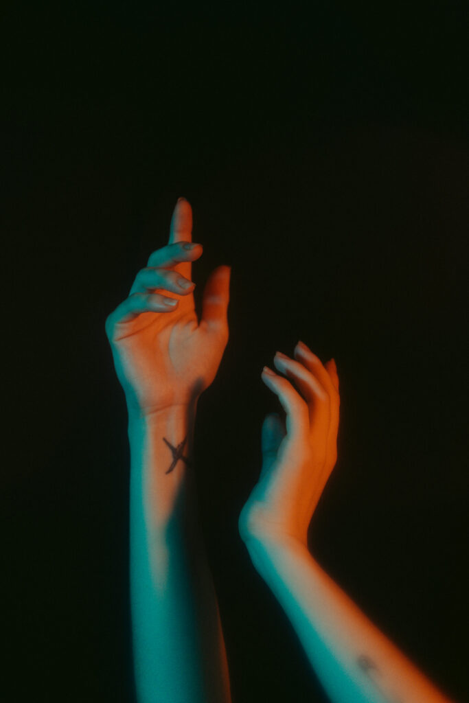 Intimate photo shoot