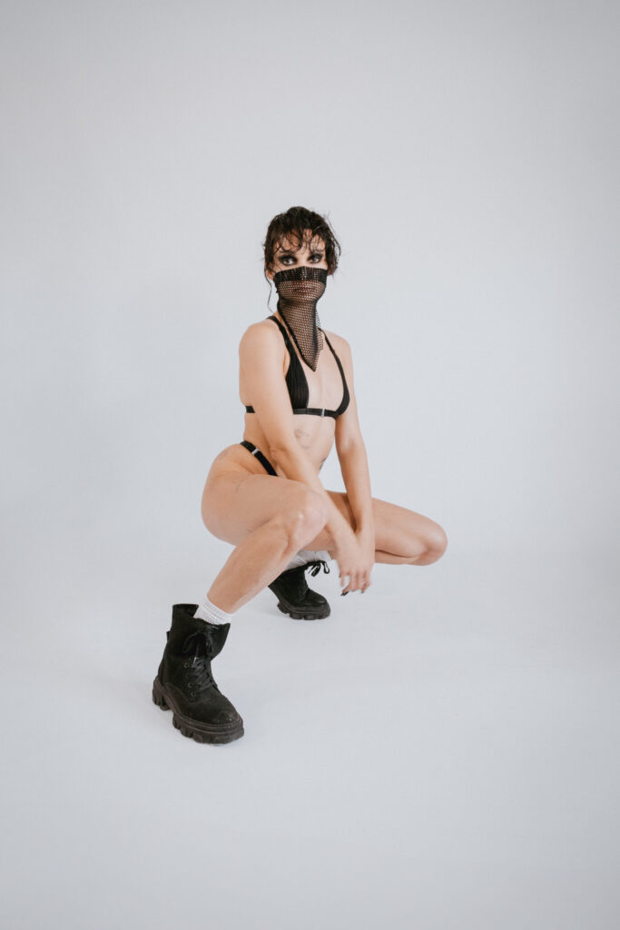 Photoshoot for lingerie brand