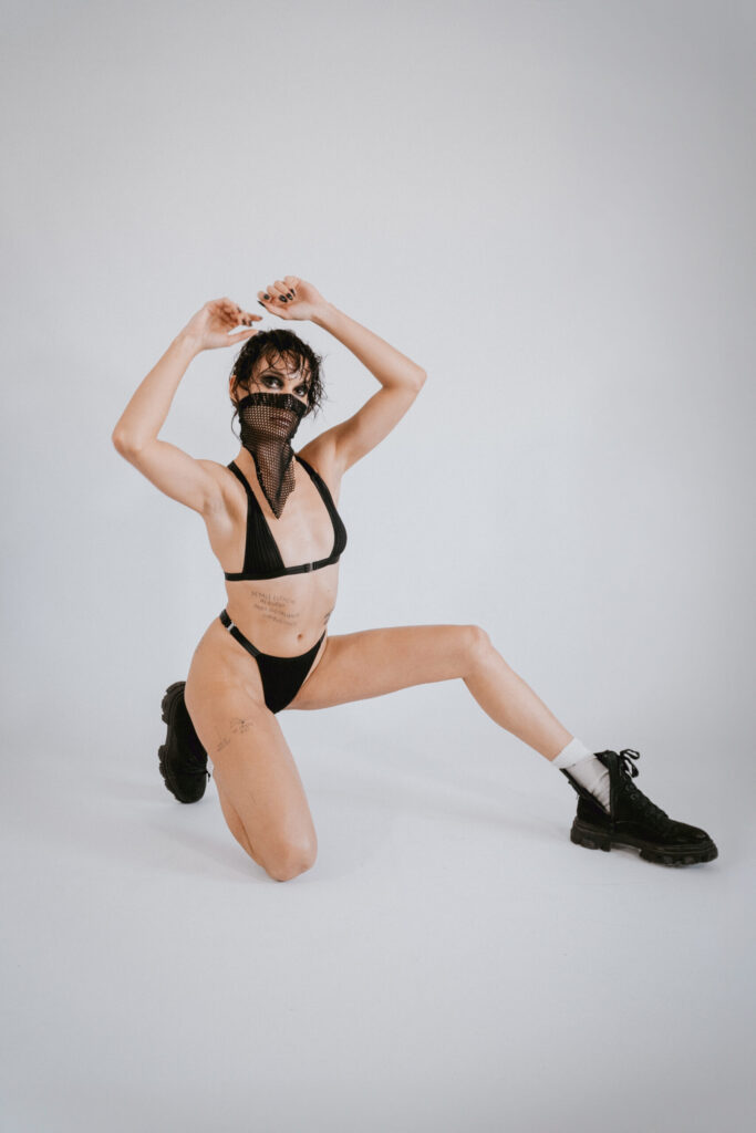 Photoshoot for lingerie brand