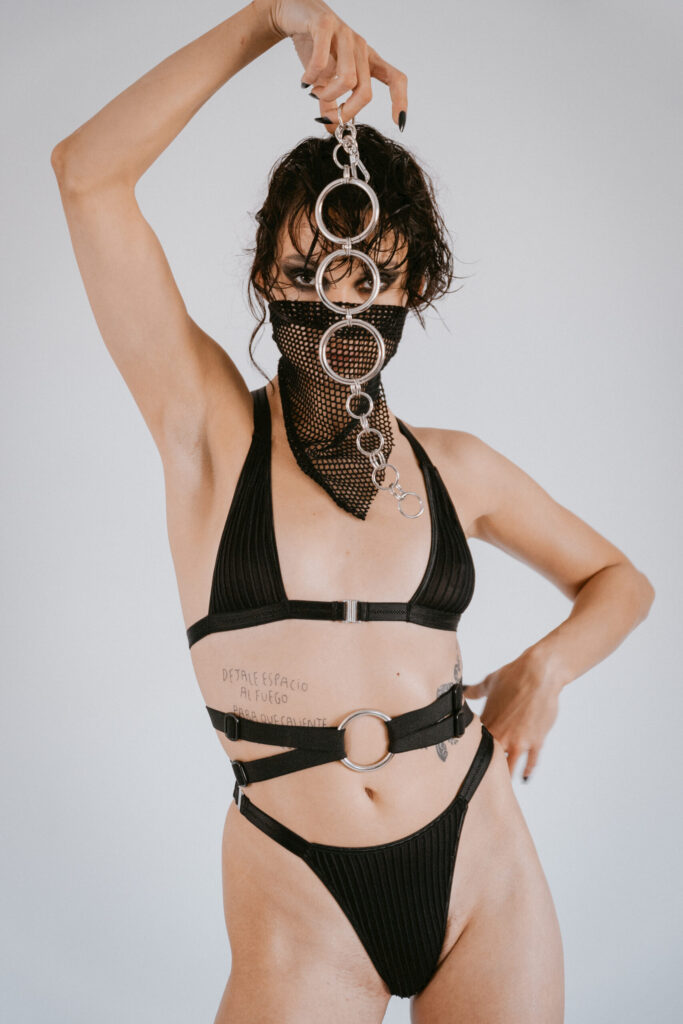 Photoshoot for lingerie brand