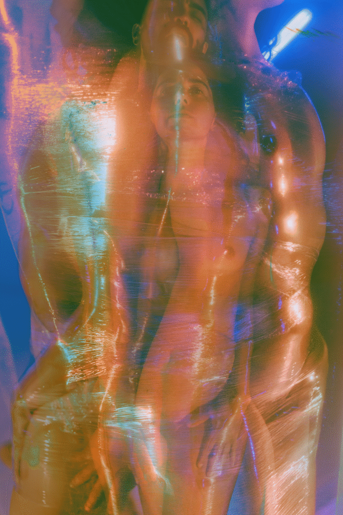 Doble exposiciones evento sensorial explícito