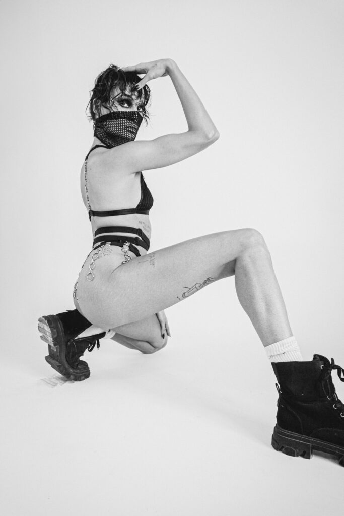 Photoshoot for lingerie brand