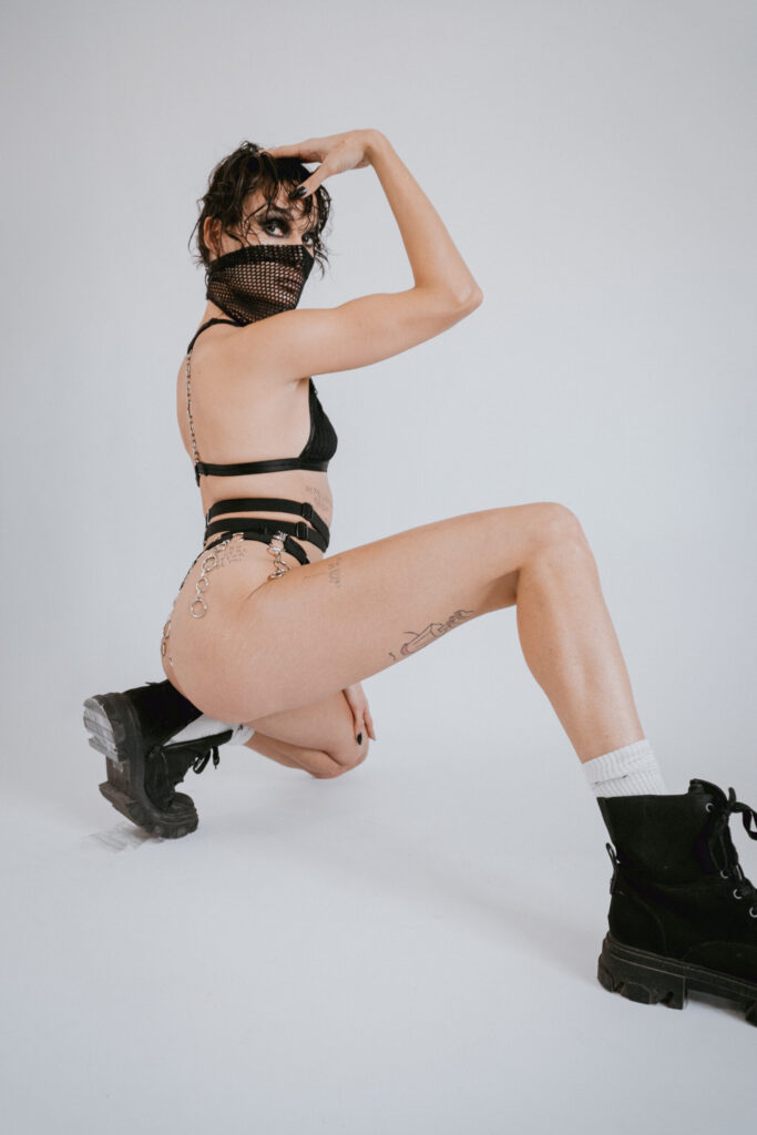 Photoshoot for lingerie brand