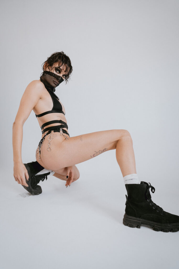 Photoshoot for lingerie brand