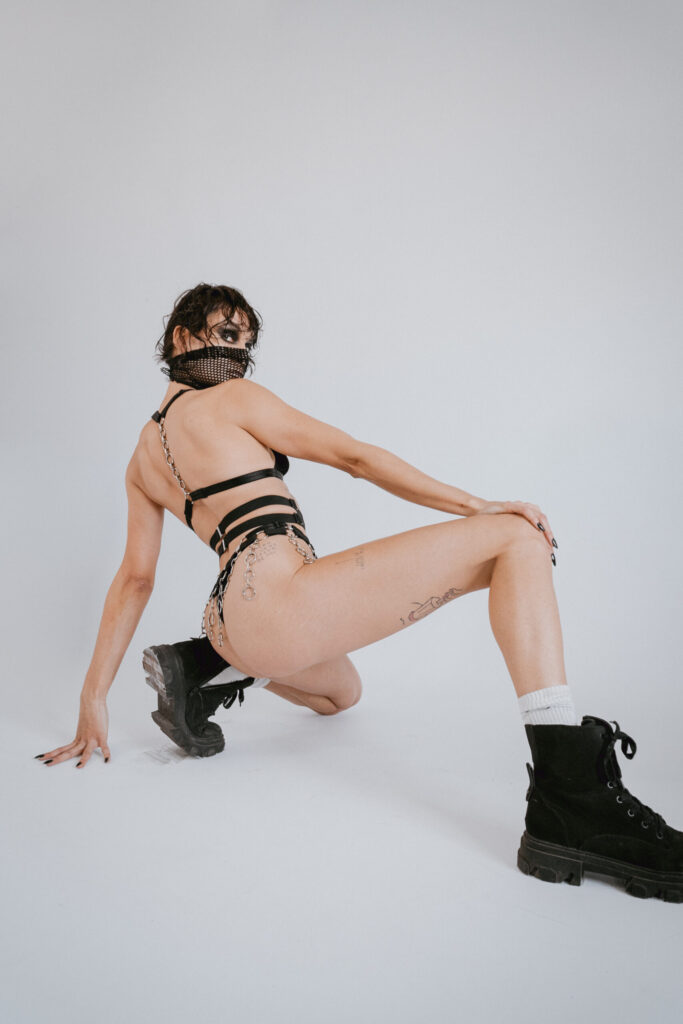 Photoshoot for lingerie brand