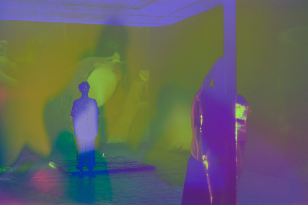 Doble exposiciones evento sensorial explícito