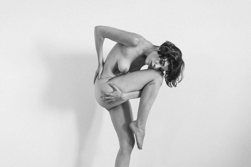 Intimate nude session