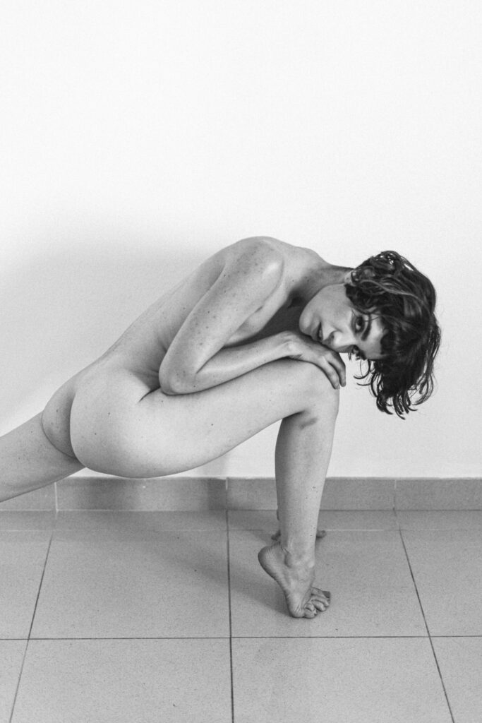 Intimate nude session