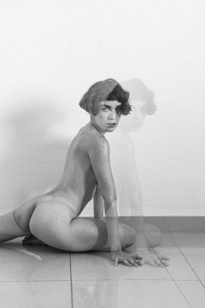 Intimate nude session