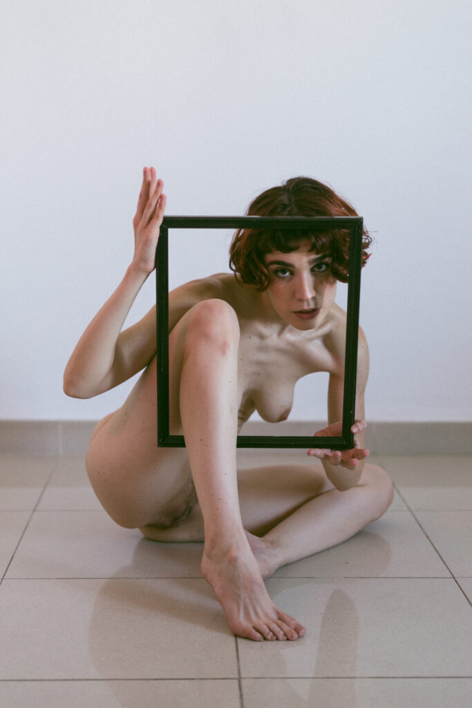 Intimate nude session