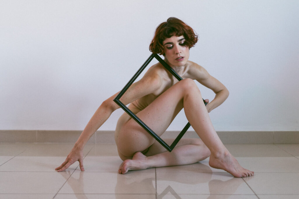 Intimate nude session