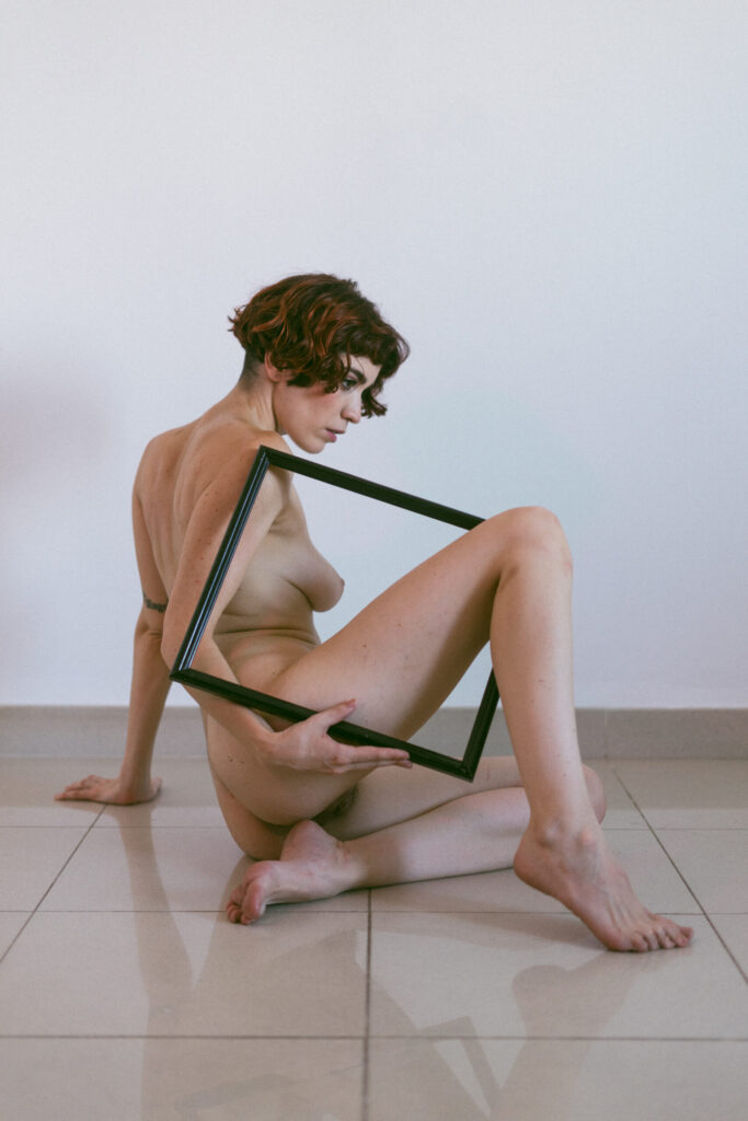 Intimate nude session