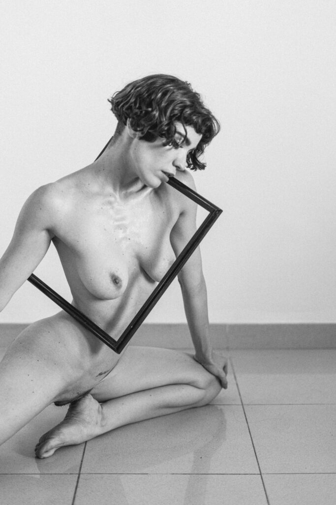 Intimate nude session