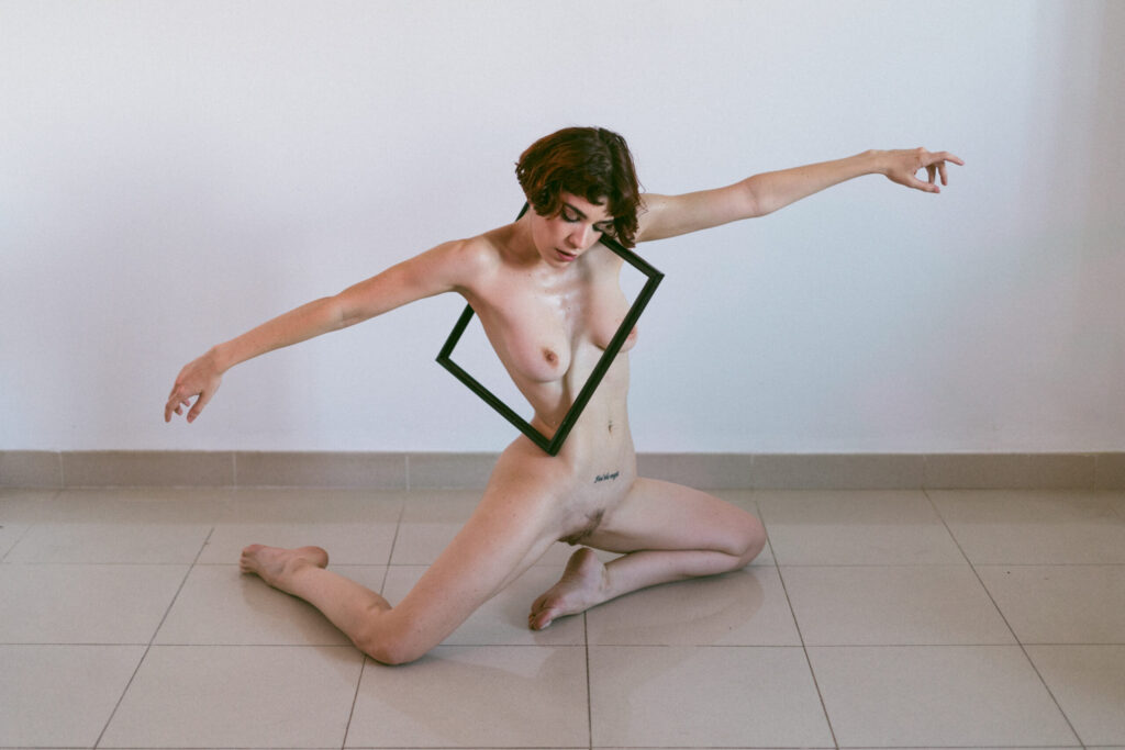 Intimate nude session