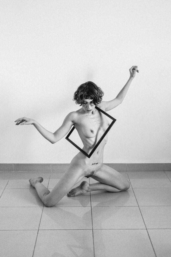 Intimate nude session