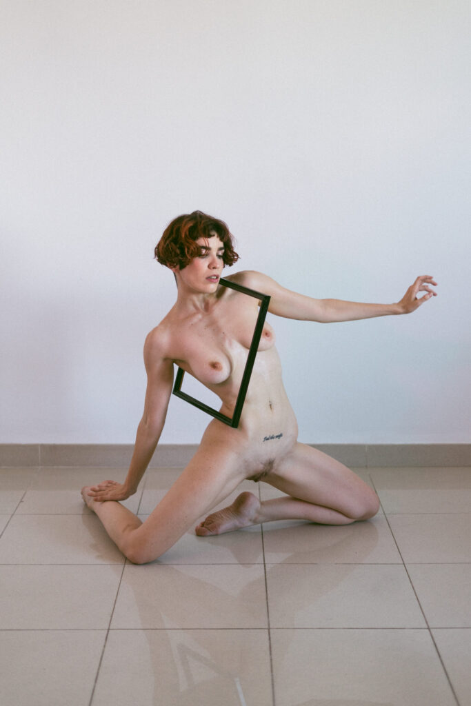 Intimate nude session