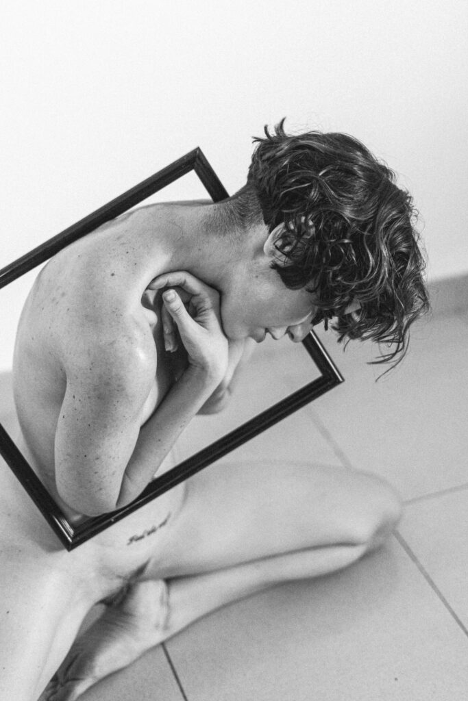 Intimate nude session