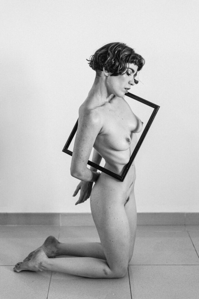 Intimate nude session