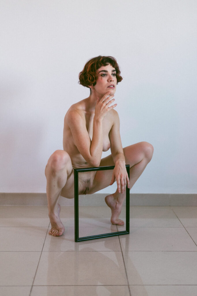 Intimate nude session