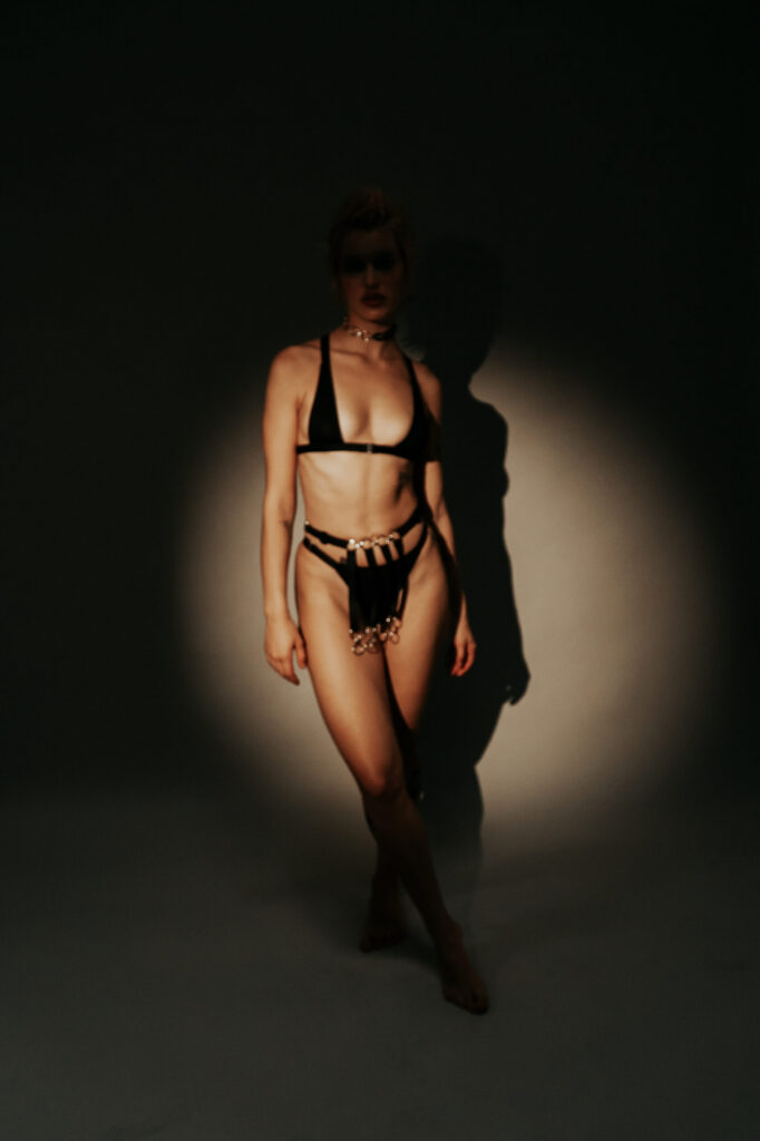 Photo shoot for lingerie brand