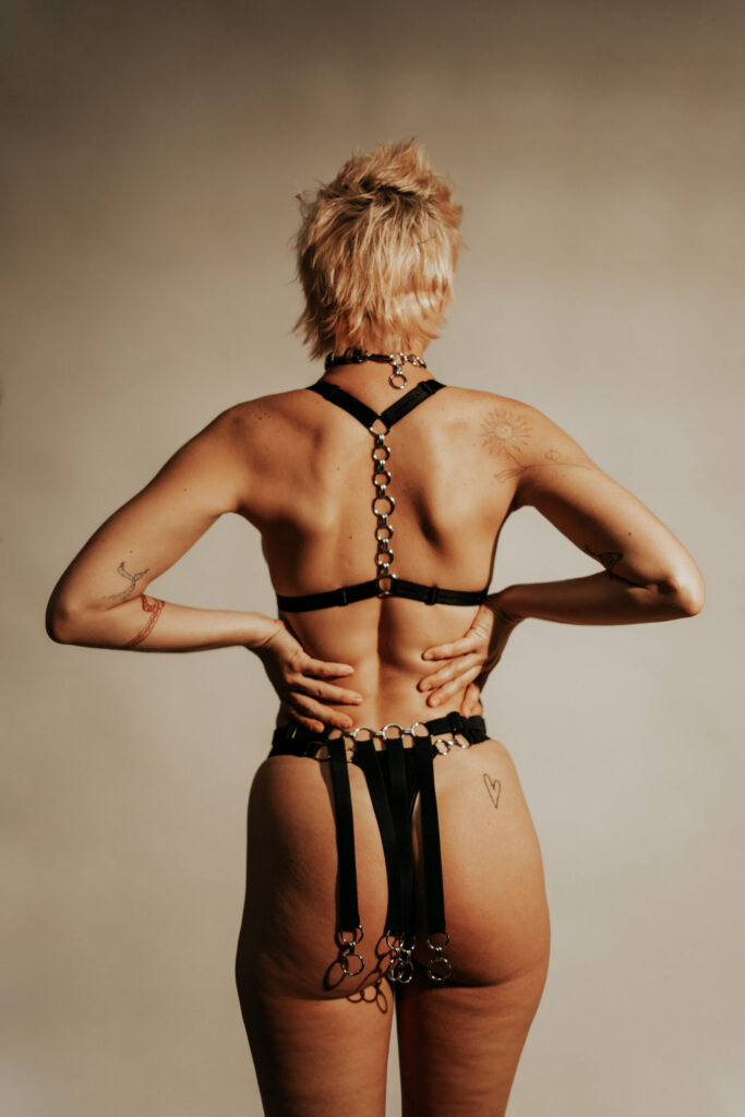 Photo shoot for lingerie brand